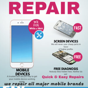 Copy of Mobile Screen Repair Printable Flyer Template - Made with PosterMyWall